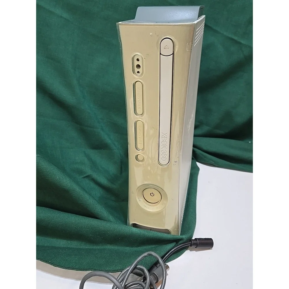 Original Xbox 360 Jasper Arcade 60GB White Console Bundle Tested SEE Description